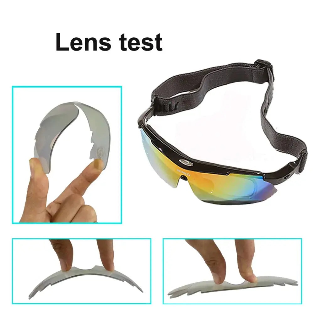 Kit Lunettes de Sport Haute Performance – Pack 5 en 1 Sports Optique