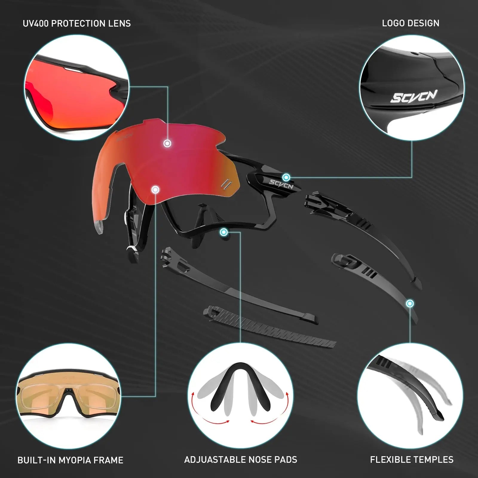 Lunettes "Nebula Speed"–Style & Vision SportsOptique