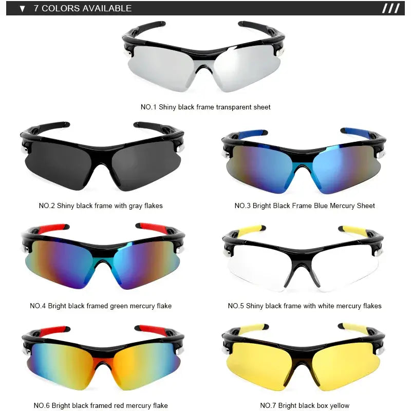 Lunettes de Cyclisme Riderace Performance Ultra-Légères SportsOptique