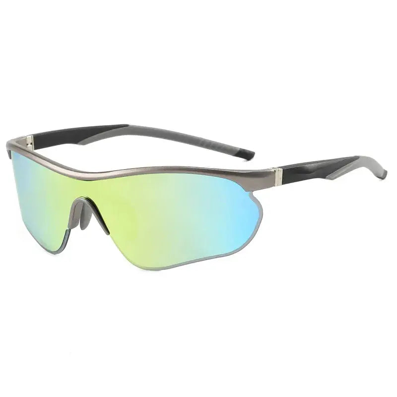 Lunettes "Aero-Pro Silver" – Écran XXL & Vision Haute Définition SportsOptique