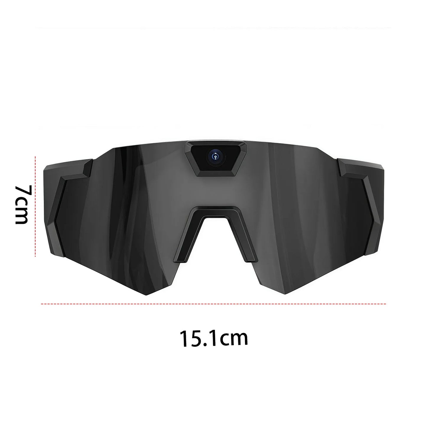 Lunettes de Sport Connectées avec Caméra Intégrée