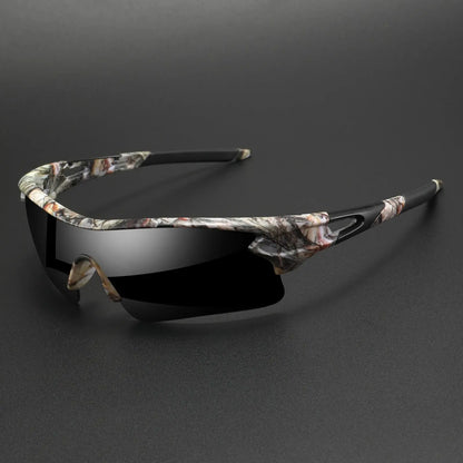 Lunettes de Sport "Velocity White" – Écran Bleu Miroir HD SportsOptique