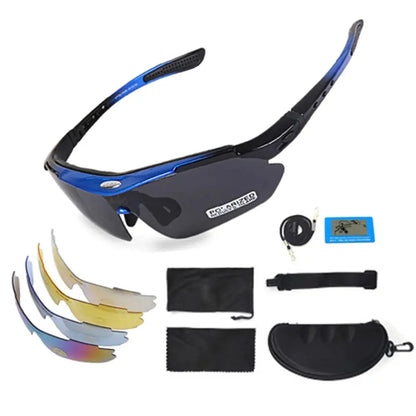 Kit Lunettes de Sport Haute Performance – Pack 5 en 1 Sports Optique