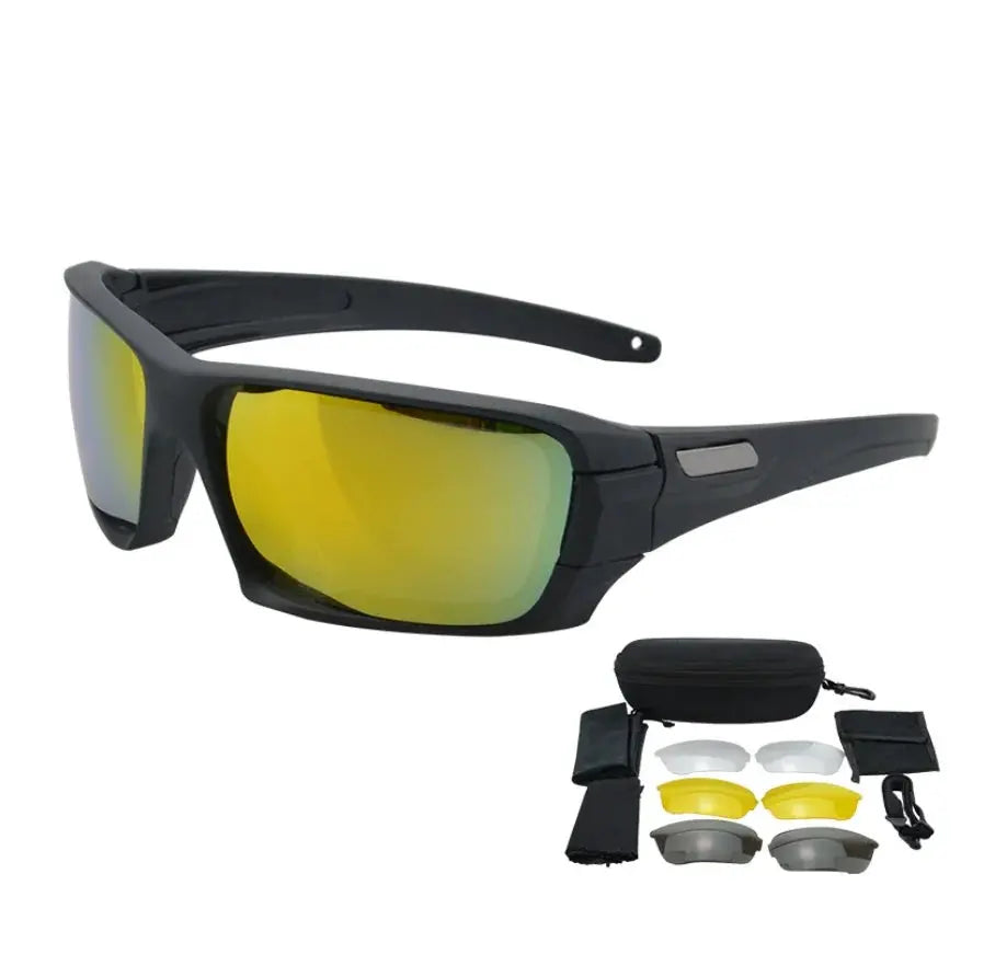 Kit de Lunettes Tactiques – Multi-Verres Polarisés & Antibuée SportsOptique