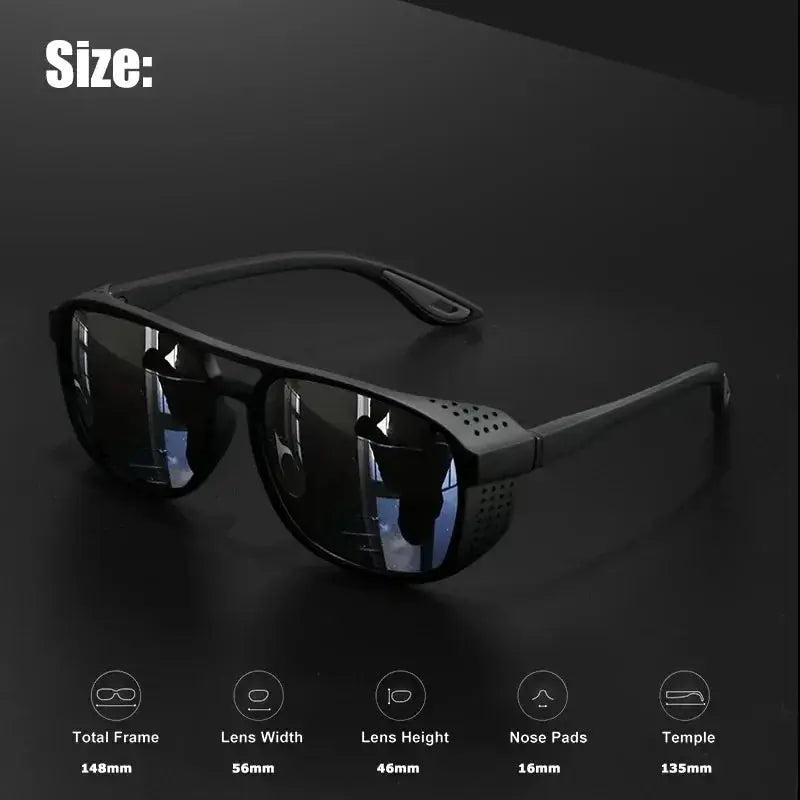 Lunettes – Style Rétro-Tactique & Protection Totale SportsOptique