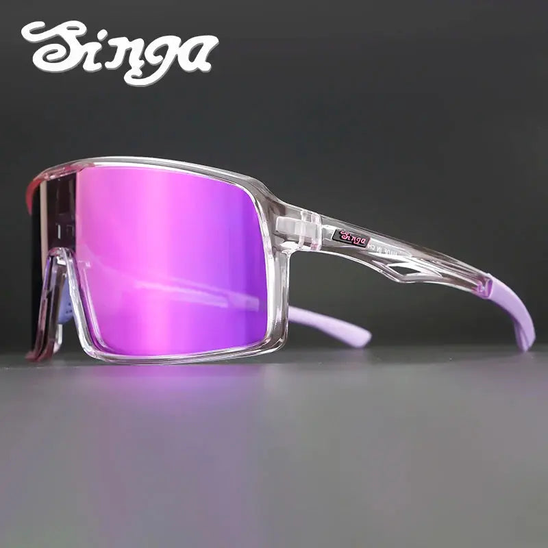 Lunettes de Cyclisme Singa Pro – Kit Complet 3 Verres & Insert Optique SportsOptique