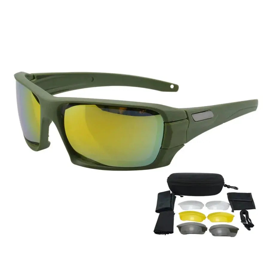 Kit de Lunettes Tactiques – Multi-Verres Polarisés & Antibuée SportsOptique
