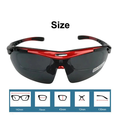 Kit Lunettes de Sport Haute Performance – Pack 5 en 1 Sports Optique