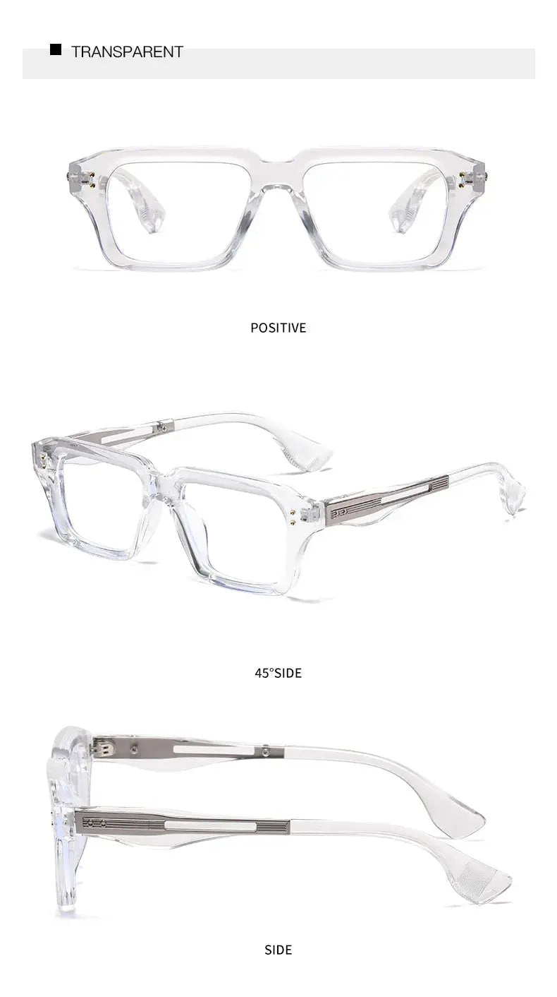 Lunettes de soleil carrées tendance 2026 pour hommes, style vintage, à rivets, pour femmes, de marque et de créateur, idéales pour la conduite. SportsOptique