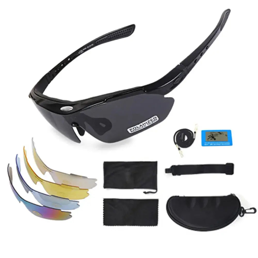 Kit Lunettes de Sport Haute Performance – Pack 5 en 1 Sports Optique