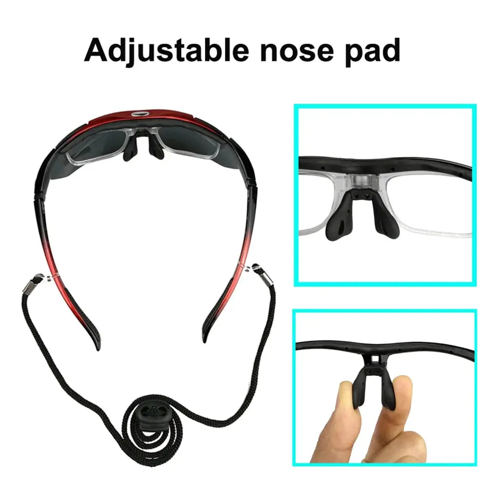 Kit Lunettes de Sport Haute Performance – Pack 5 en 1 Sports Optique
