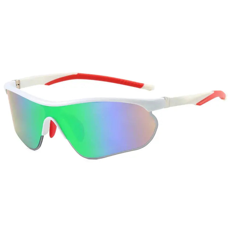Lunettes "Aero-Pro Silver" – Écran XXL & Vision Haute Définition SportsOptique