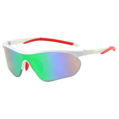 Lunettes "Aero-Pro Silver" – Écran XXL & Vision Haute Définition SportsOptique