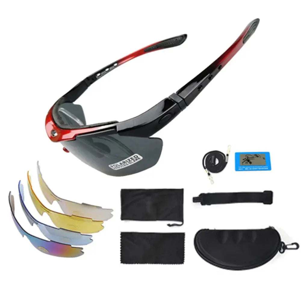 Kit Lunettes de Sport Haute Performance – Pack 5 en 1 Sports Optique
