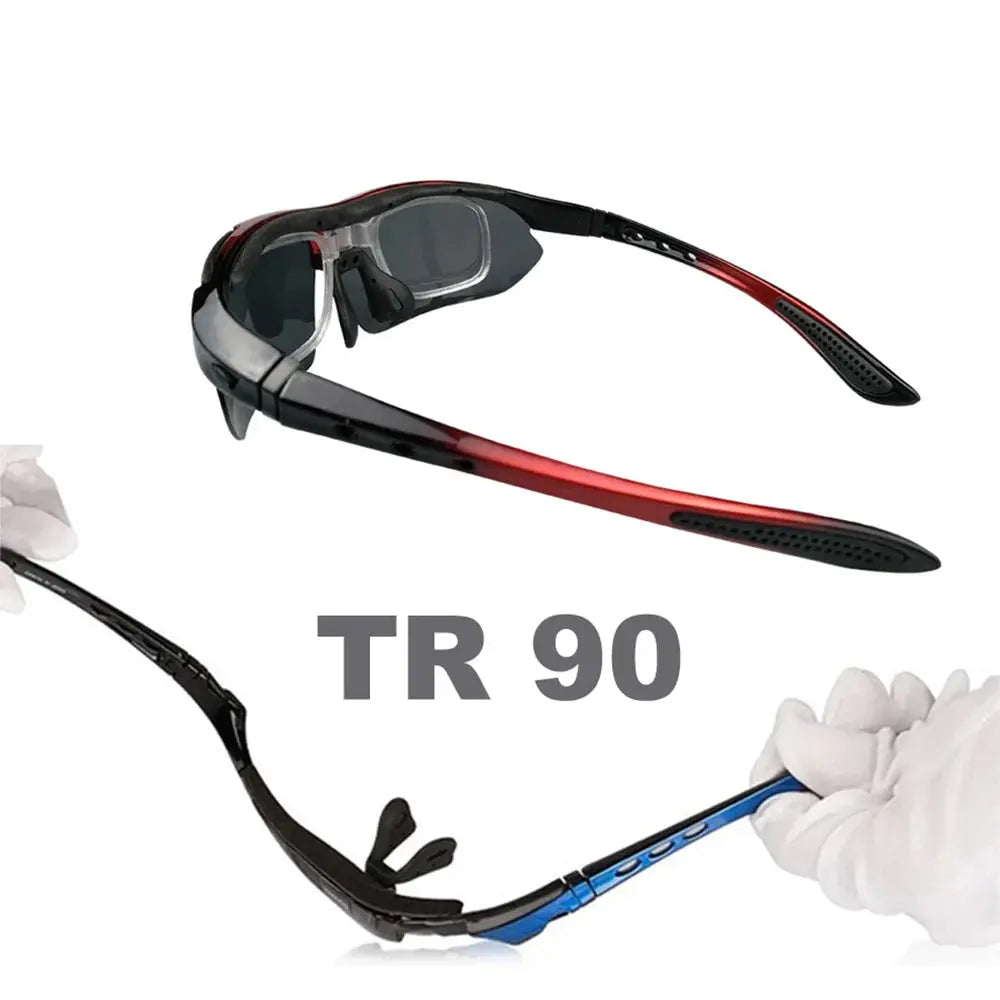 Kit Lunettes de Sport Haute Performance – Pack 5 en 1 Sports Optique