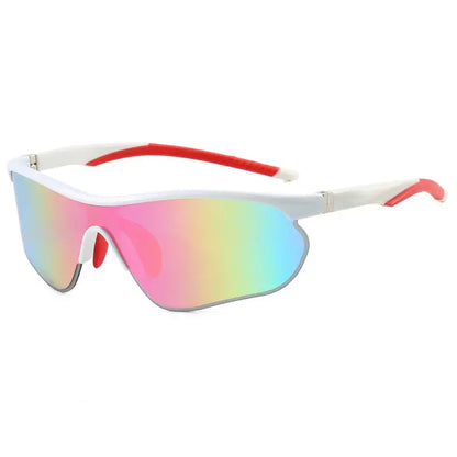 Lunettes "Aero-Pro Silver" – Écran XXL & Vision Haute Définition SportsOptique