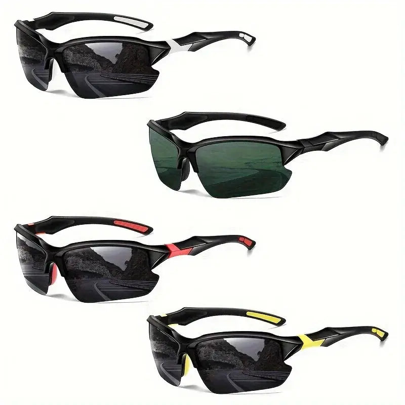 Pack de 4 Lunettes de Soleil Polarisées – Performance &amp; Polyvalence SportsOptique